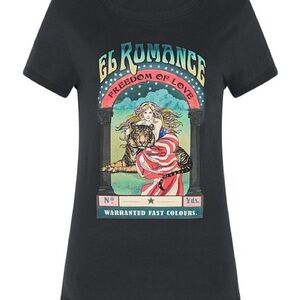 Spell & The Gypsy El Romance Black Graphic Tee